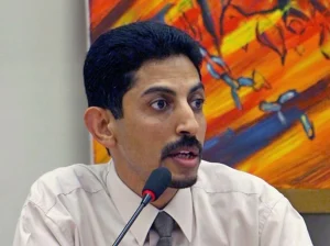 عبد الهادي الخواجة سجن في 2011 وأعلن إضرابات عن الطعام للمطالبة بحقوق المعتقلين (الأوروبية)